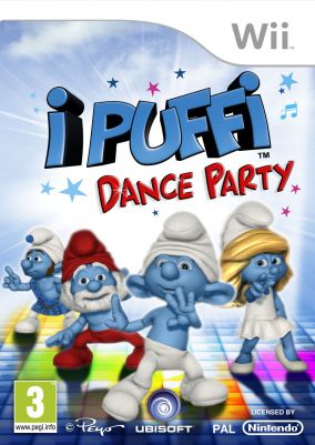 Immagine della copertina del gioco I Puffi Dance Party per Nintendo Wii